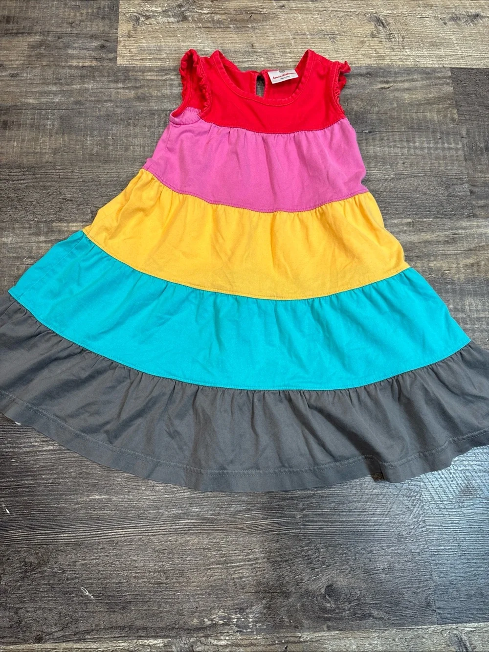 Hanna Andersson Girls Dress Size 4 100 Cm Multicolor